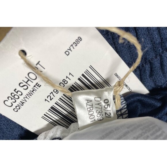 Adidas C365 Shorts Men’s Small Navy White Mesh Primegreen Athletic Training NWT - Picture 12 of 16